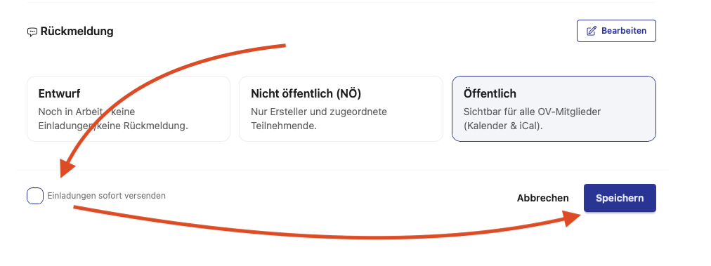 Kalender: Terminplanung